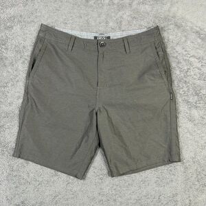 O’Neill Hybrid Shorts Men’s 33 Heather Black Stretch Surf Swim Casual Y2K